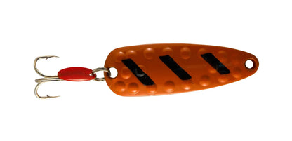 Len Thompson Dimpled Series Spoons #11 Orange & Black 1/2oz