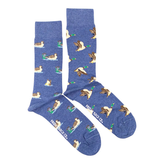 Friday Sock Co Men's Mallard Duck Socks