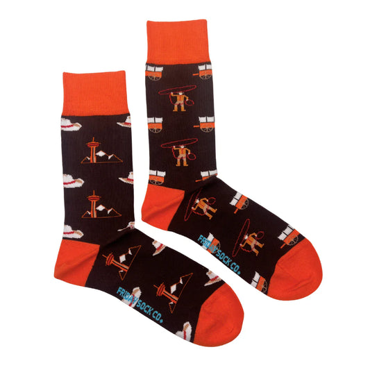 Friday Sock Co Men's Retro Rodeo Socks