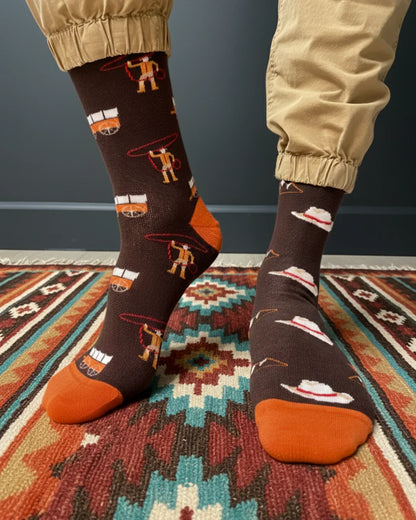 Friday Sock Co Men's Retro Rodeo Socks