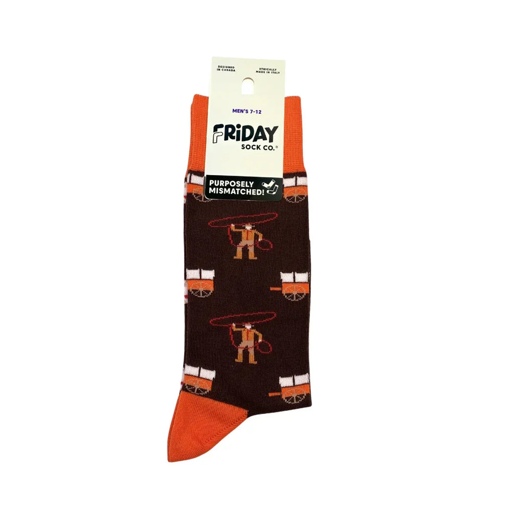 Friday Sock Co Men's Retro Rodeo Socks