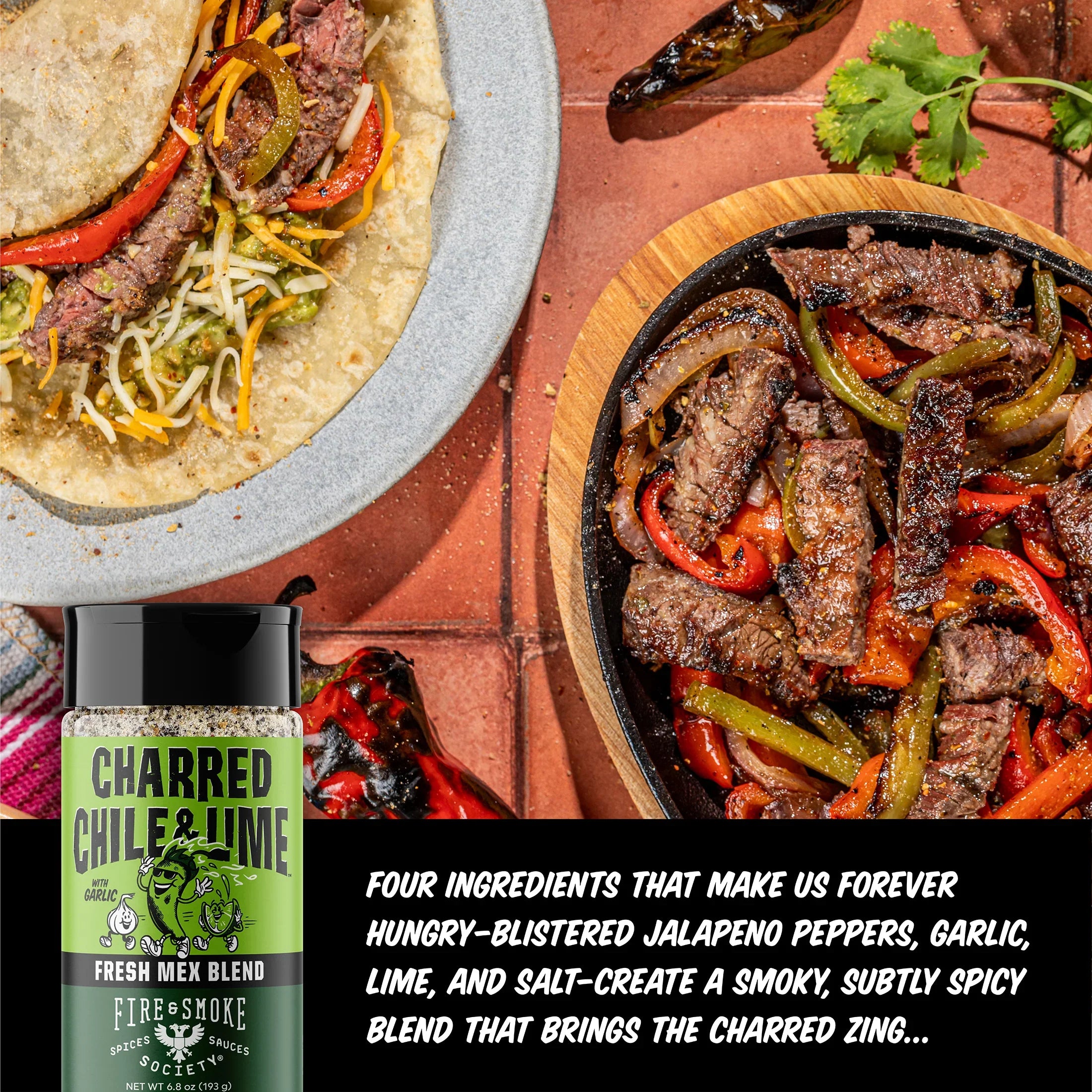 Fire & Smoke Society Charred Chile & Lime