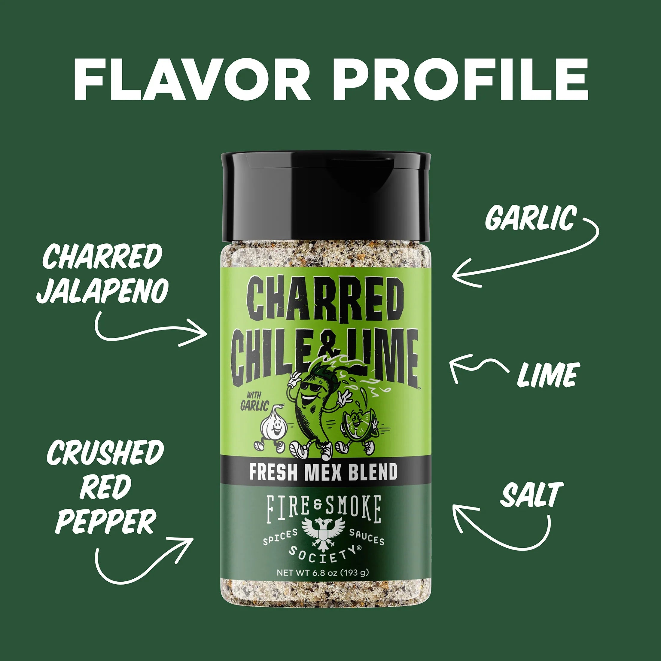 Fire & Smoke Society Charred Chile & Lime