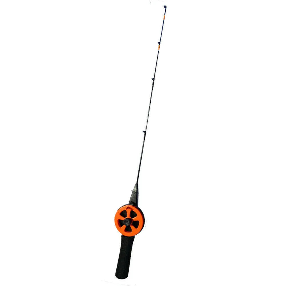 Karismax Maxtreme 9 Ice Fishing Rod on white background