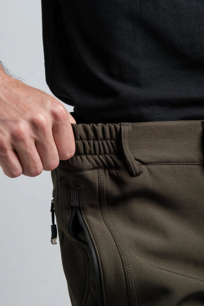 Men's Green Adventure Water Resistant Pants