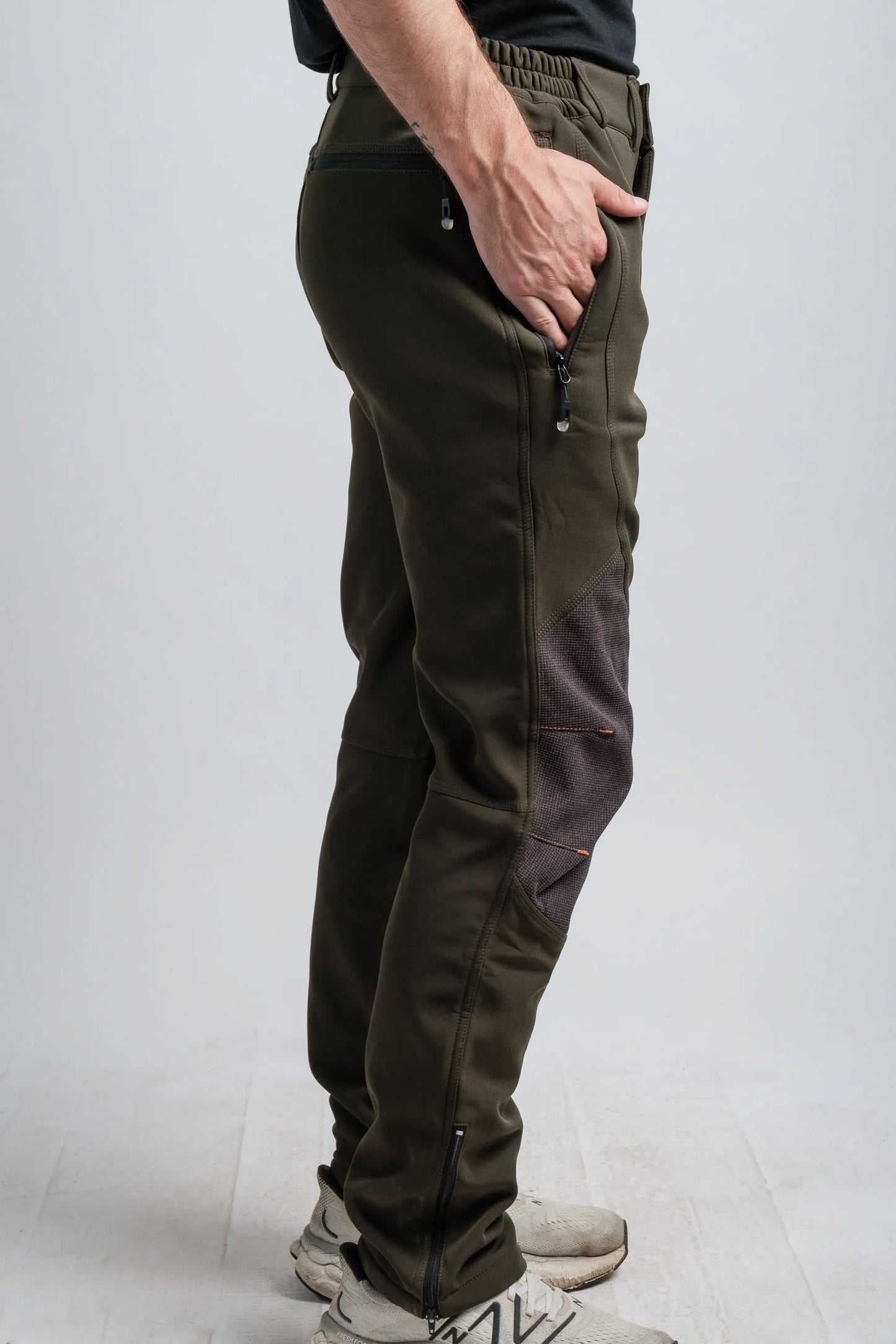 Men's Green Adventure Water Resistant Pants