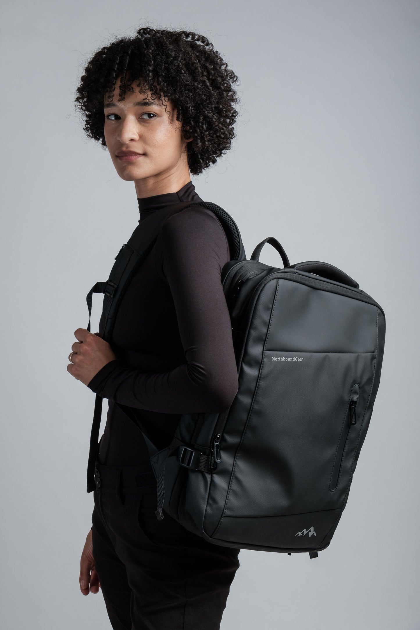 "Voyager" Expandable Backpack 26L / 38L with Built-in Rain Coat