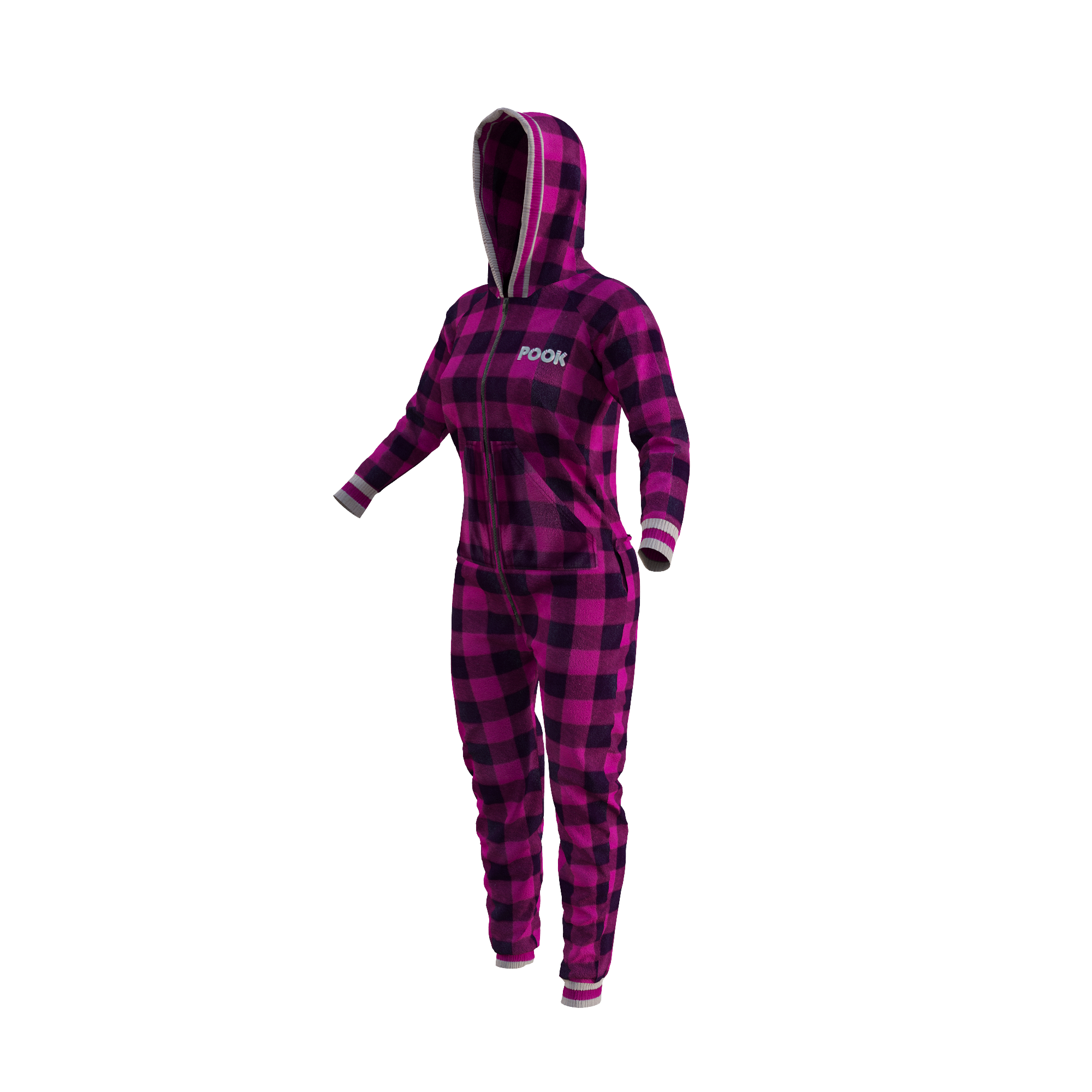 Pook Onesie - Pink (Adult)