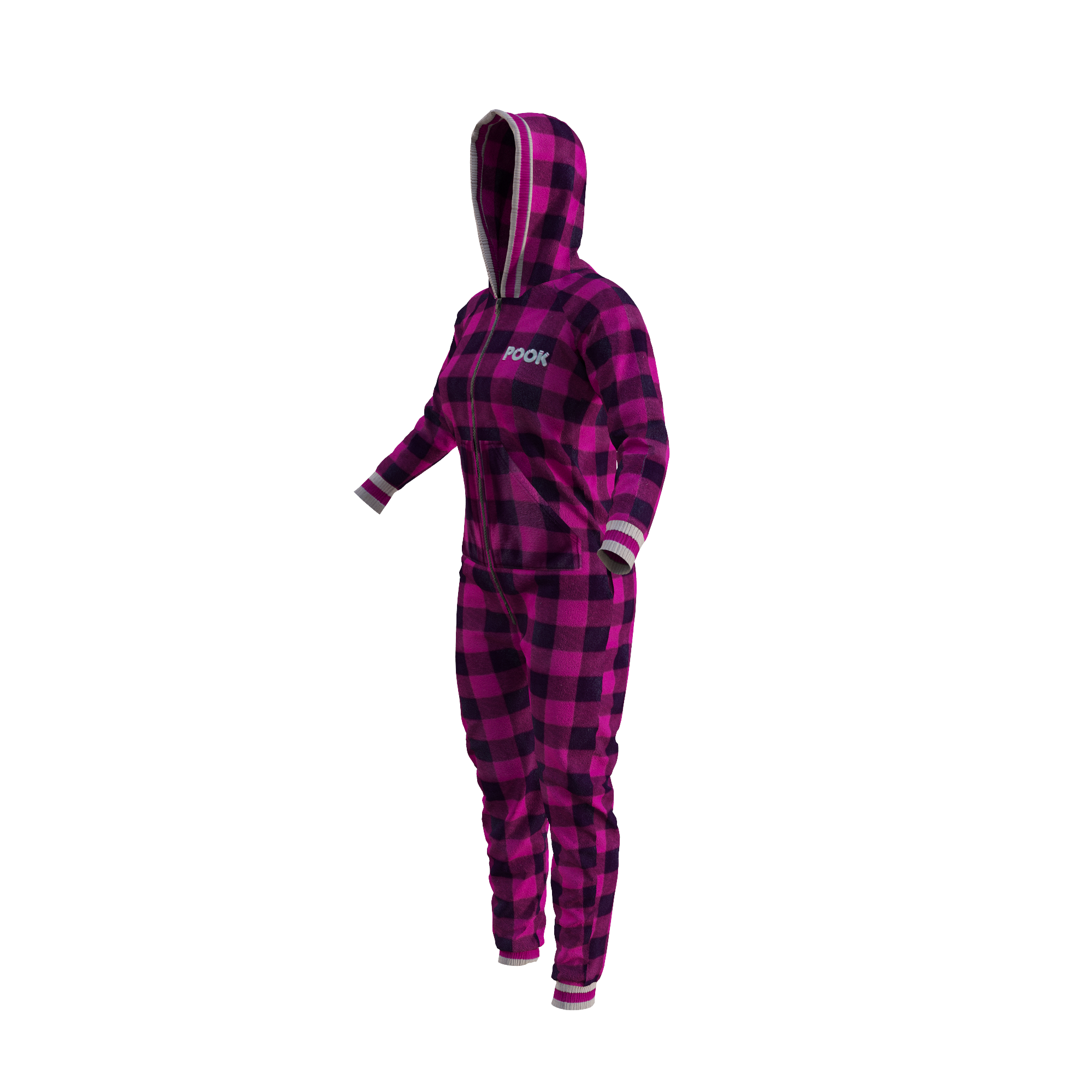 Pook Onesie - Pink (Adult)