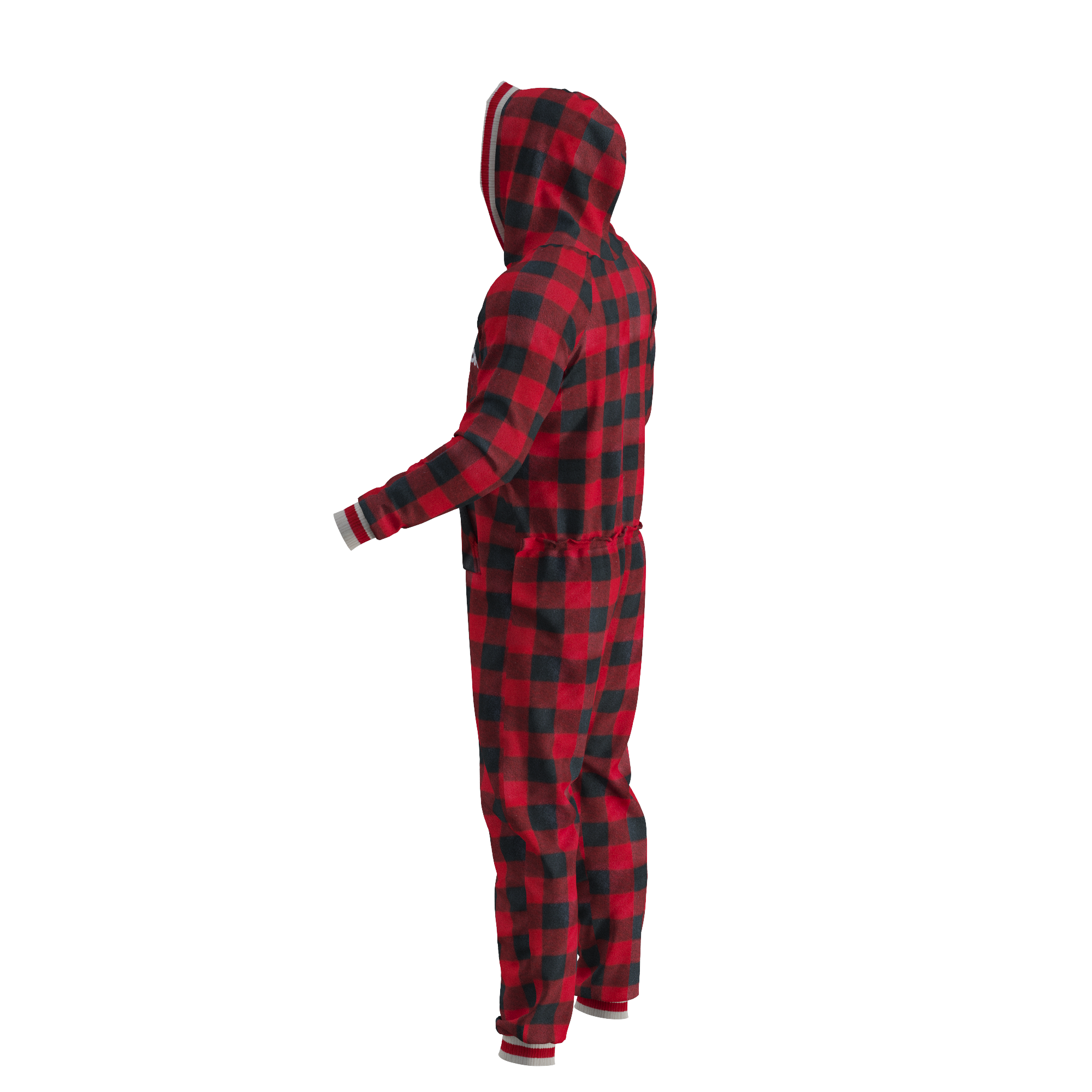 Pook Onesie - Red (Adult Unisex)