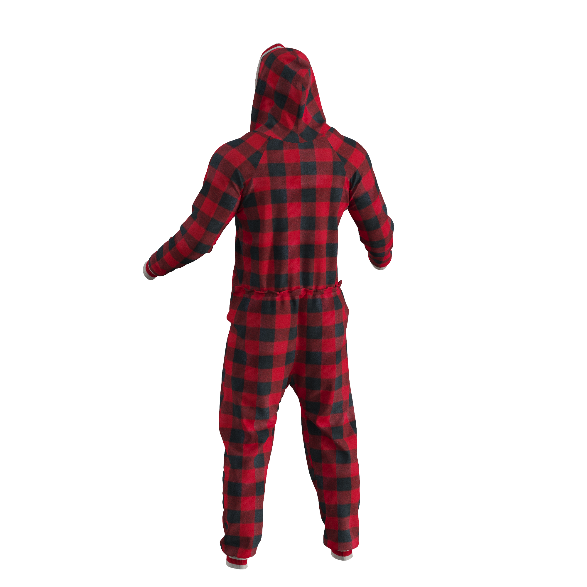 Pook Onesie - Red (Adult Unisex)