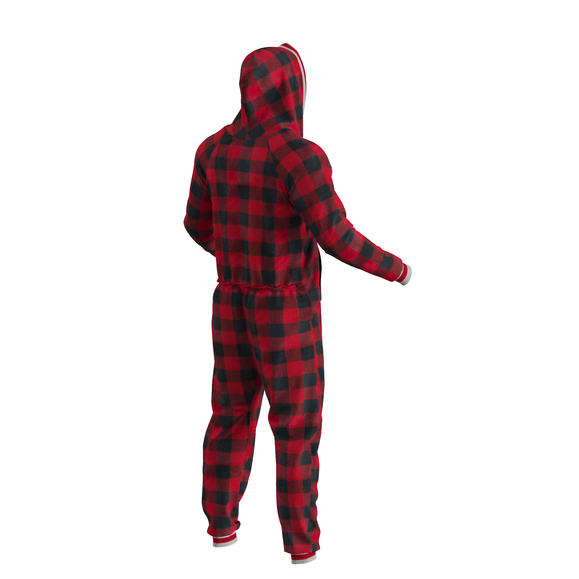 Pook Onesie - Red (Adult Unisex)
