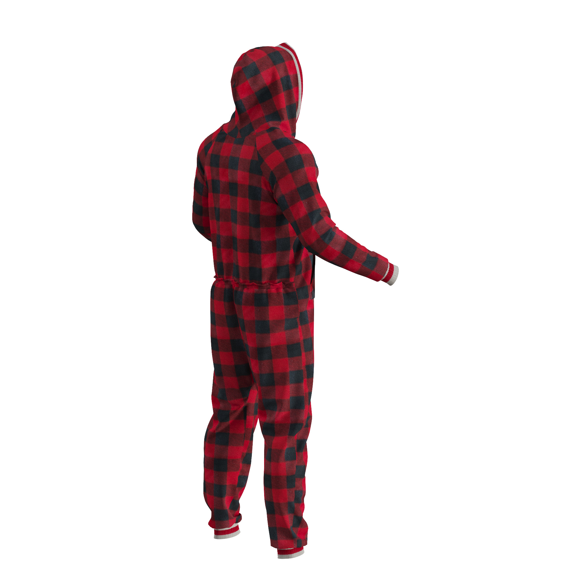 Pook Onesie - Red (Adult Unisex)