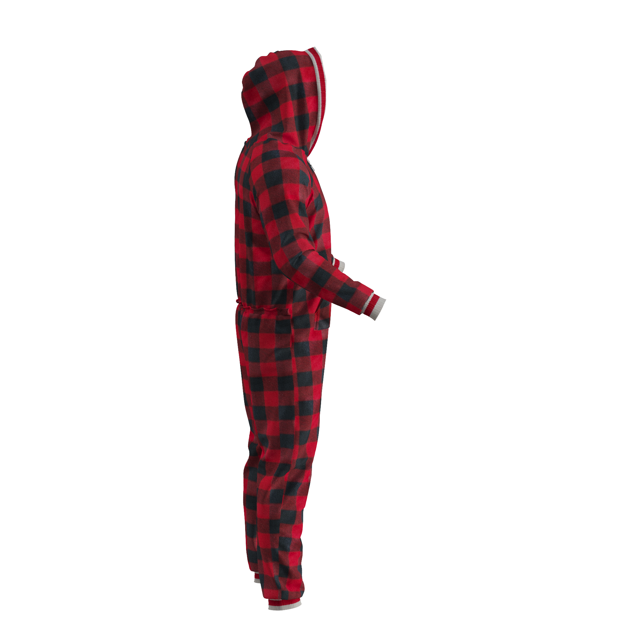 Pook Onesie - Red (Adult Unisex)