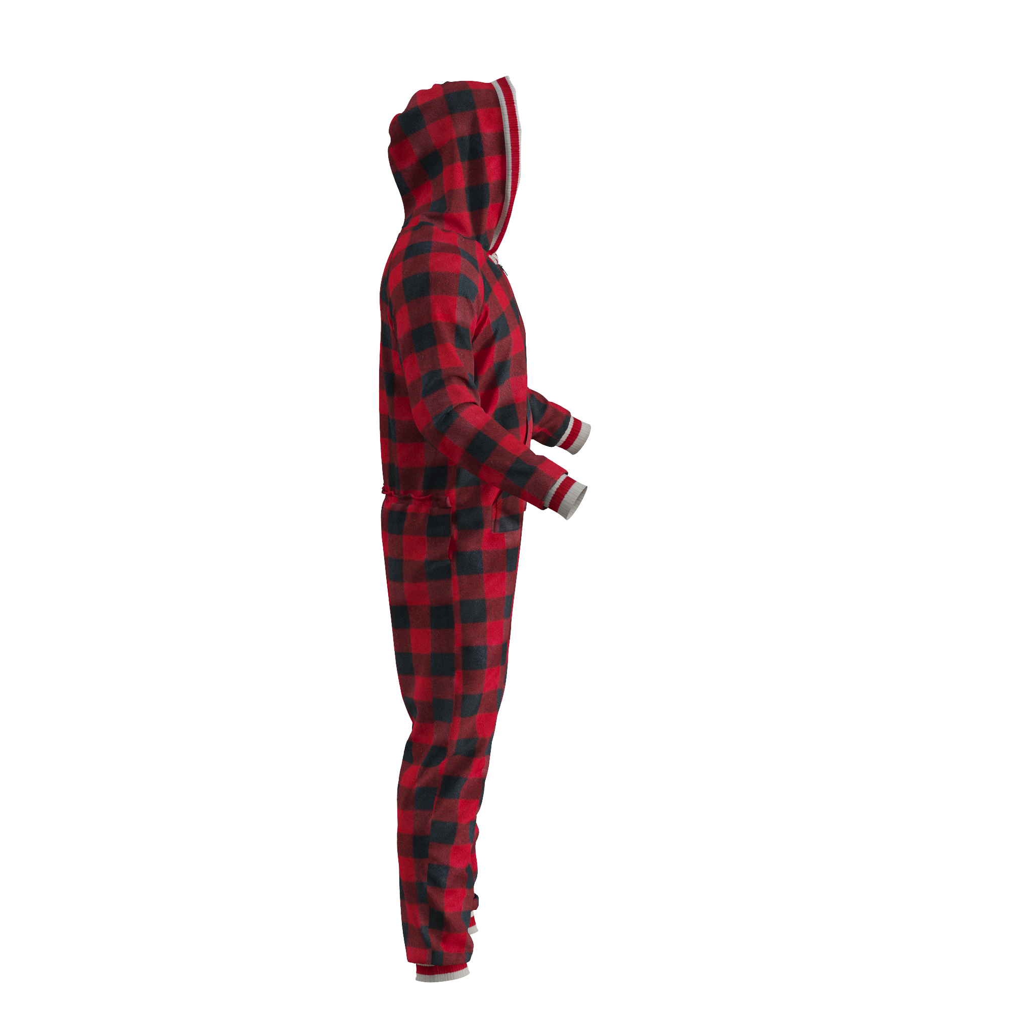 Pook Onesie - Red (Adult Unisex)