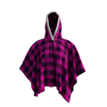 Pook Poncho - Adult Pink Polar Fleece w/ Snap Fastners