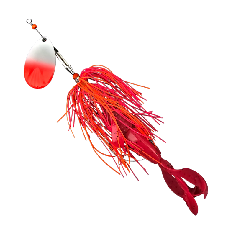 GTB Magnum In-Line #1 Spinners w/Crazy Flapper swimbait 1.2oz