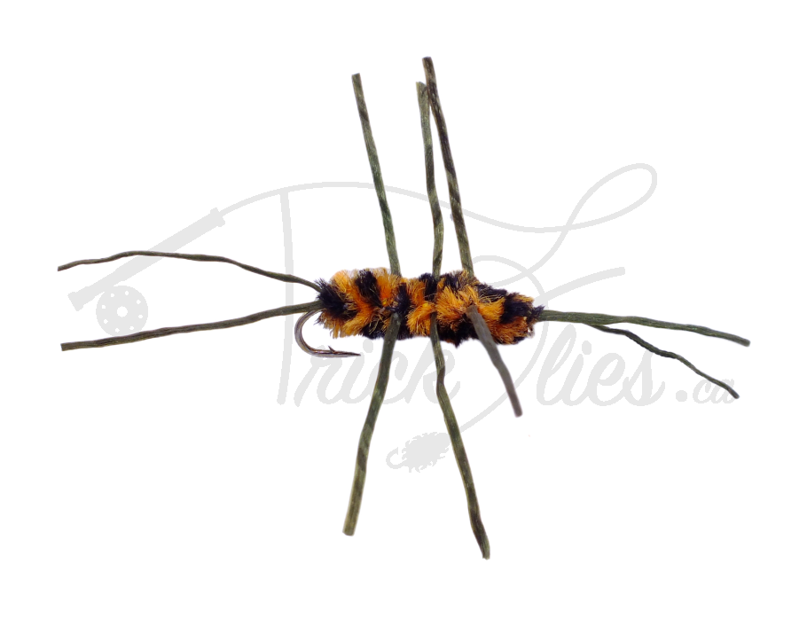 Pat's Rubber Legs Black/Brown