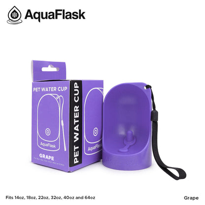 AquaFlask Pet Water Cup