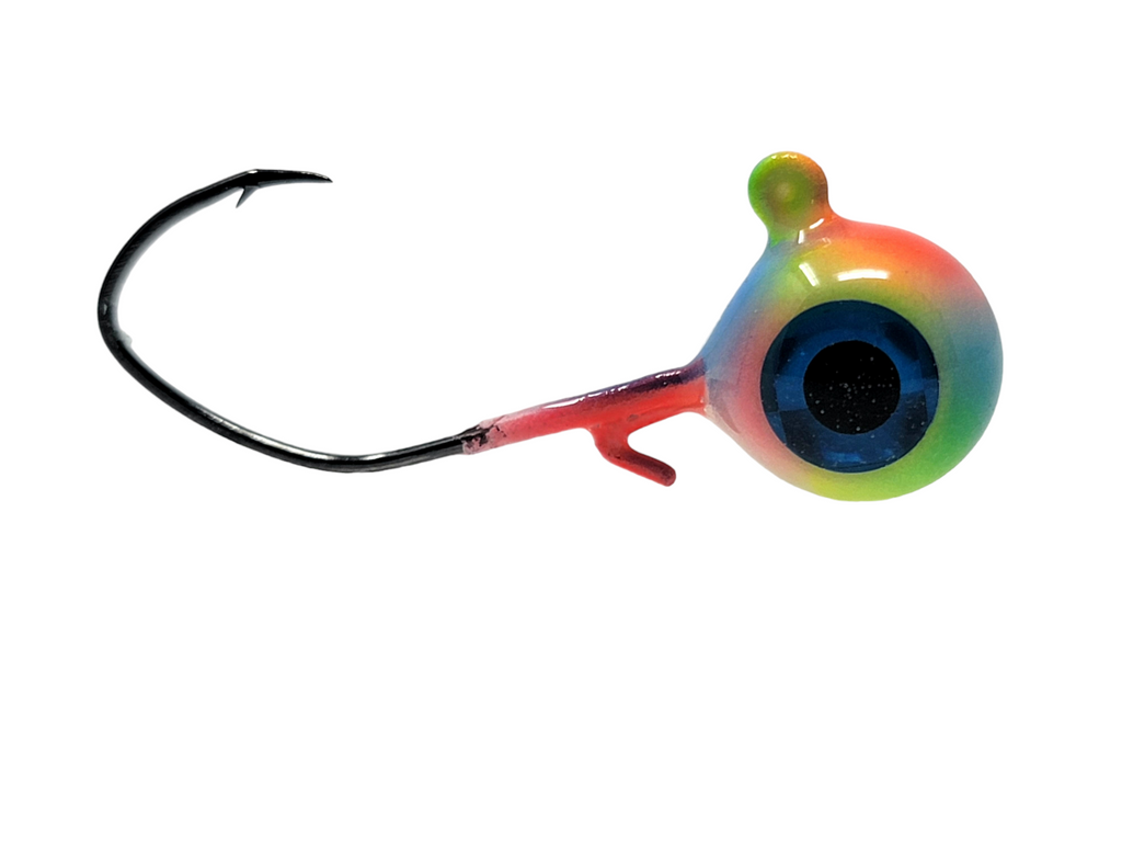 Wonderglow 2.0 Walleye Jig – 2 Pack | Teardrop & Omega | High Caliber Lures