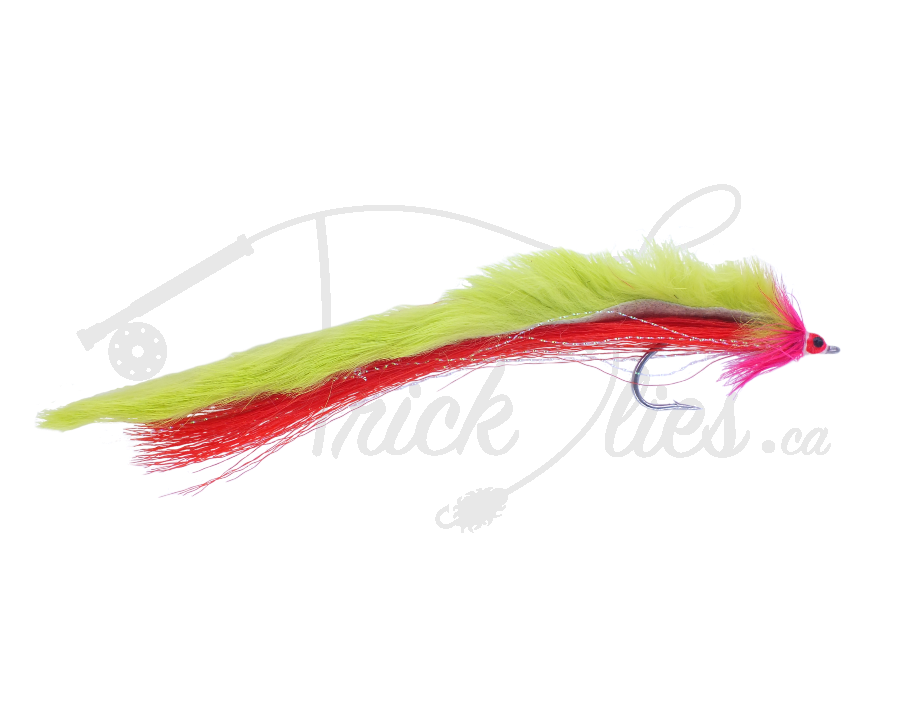 Pike Bunny Chartreuse With Weed Guard