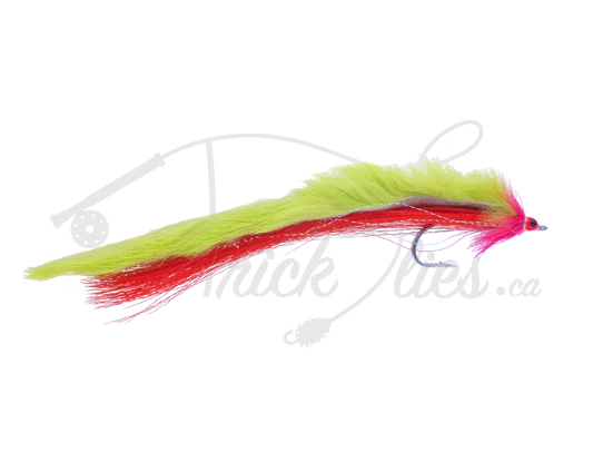 Pike Bunny Chartreuse With Weed Guard