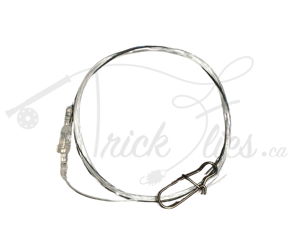 Pro-Drift Swivel Predator Wire/Fluoro Leader with Snap 7.5ft