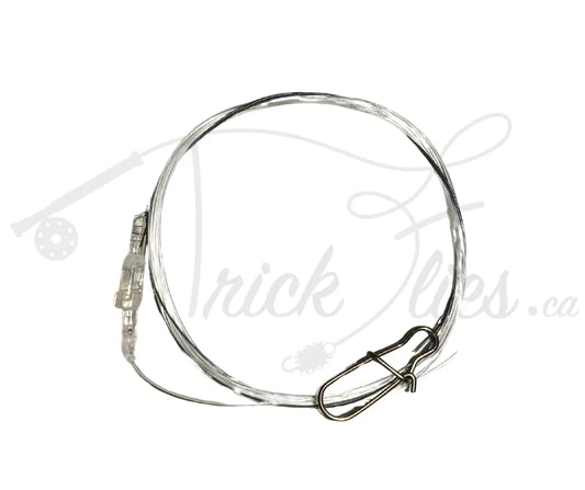 Pro-Drift Swivel Predator Wire/Fluoro Leader with Snap 7.5ft