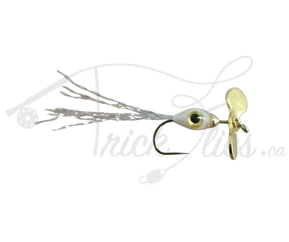 Propeller Streamer White