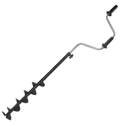 Emery Razor Ice Augers 4-1/2" & 6" shown with handle