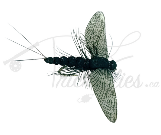 Realistic Spent Mayfly Black