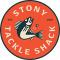 Stony Tackle Shack Stickers Round Red