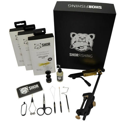 SHOR - GOLD TROUT FLY TYING KIT Product image #1