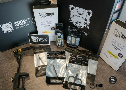 SHOR - GOLD TROUT FLY TYING KIT Product image #2