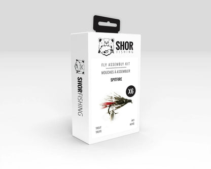 SHOR Fly tying kits each kit makes 6 flies Spitfire