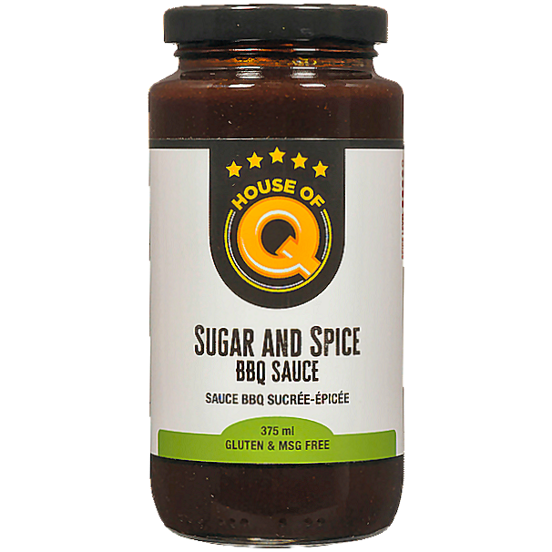 House Of Q Sugar and Spice BBQ Sauce - 375 ml