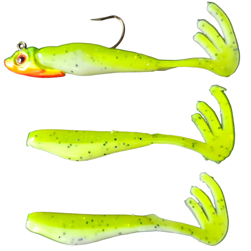 Grampy's Tackle Swim Shad Kit 3.5" 1/2oz Swimbaits