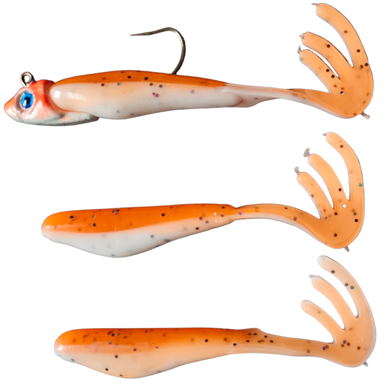 Grampy's Tackle Swim Shad Kit 3.5" 1/2oz Swimbaits