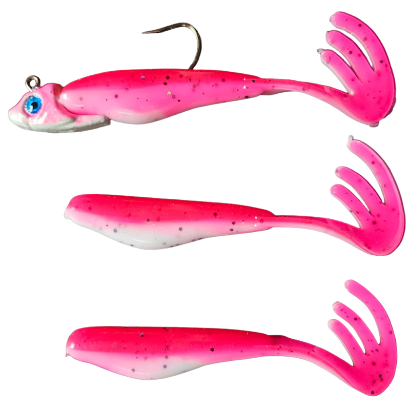 Grampy's Tackle Swim Shad Kit 3.5" 1/2oz Swimbaits