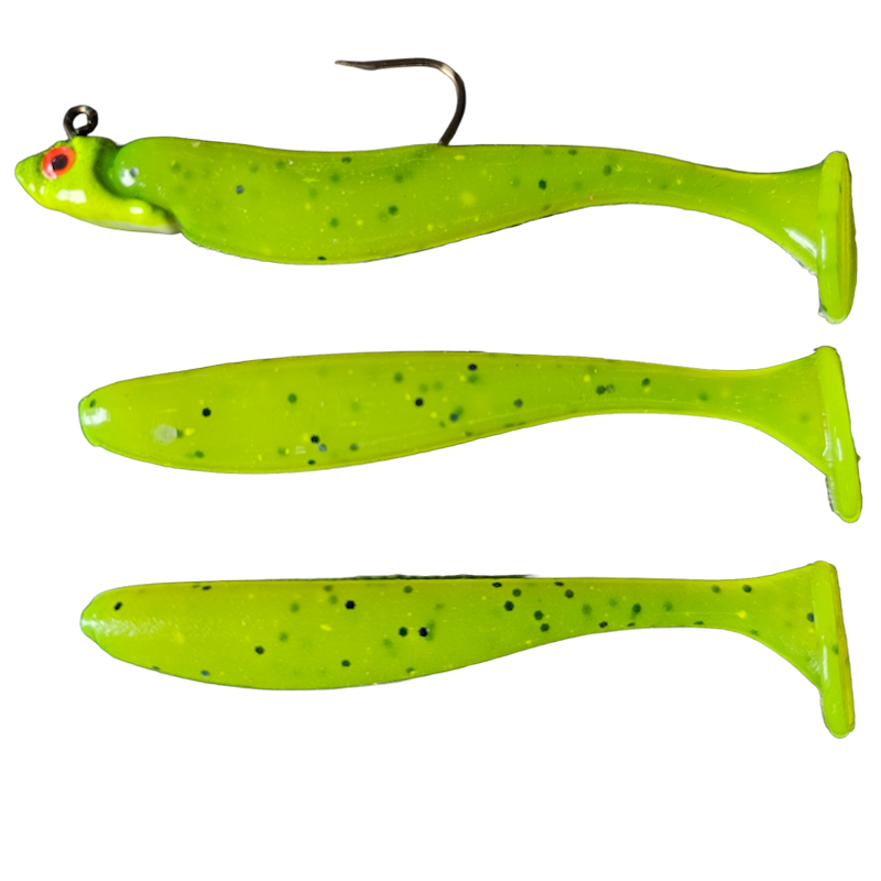Grampy's Tackle XL Slick Shiner Kit 4" 1/4oz Swimbait