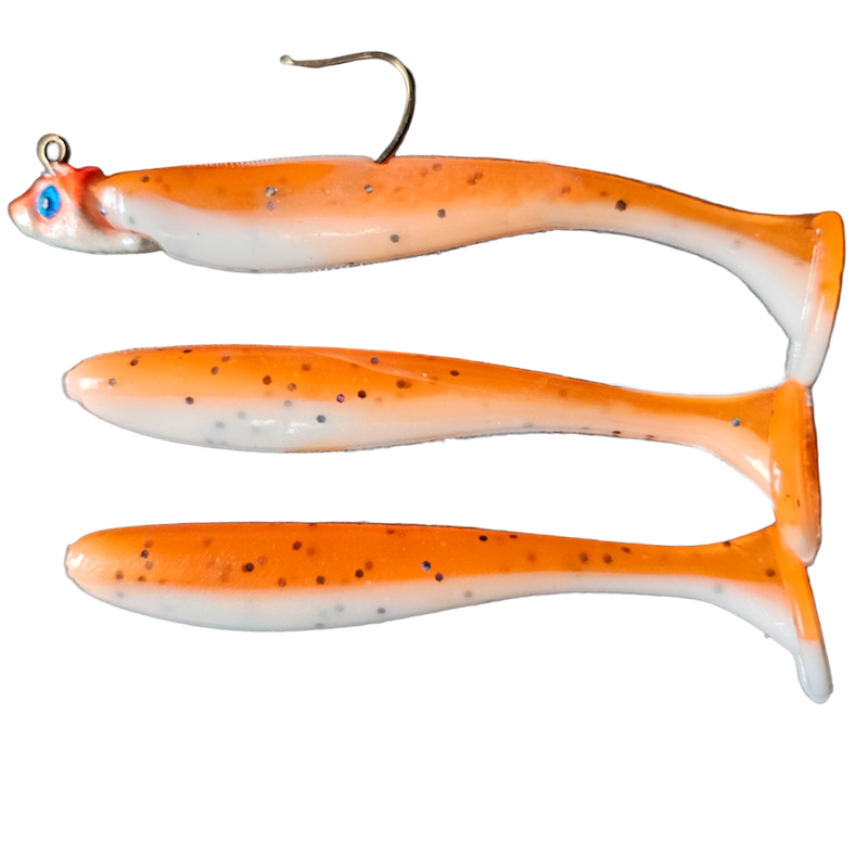 Grampy's Tackle XL Slick Shiner Kit 4" 1/4oz Swimbait