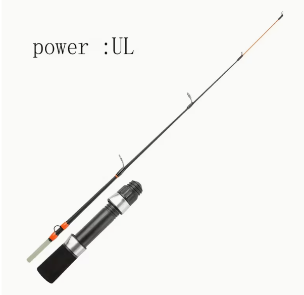 JohnCoo 20" Ultralight Ice Fishing Rod | Perch & Trout