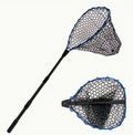 Extendable Landing Net w/Silicone Netting 63.4" Fully Extended