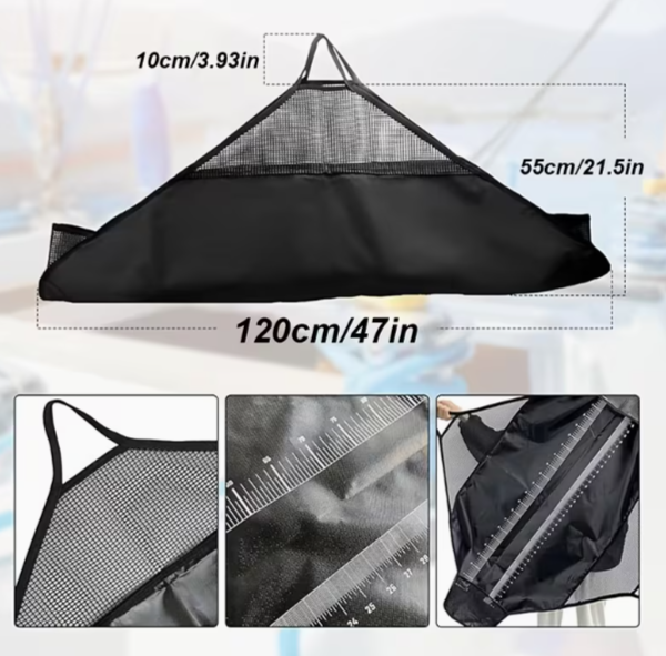 Fish Cradle with Metric and Imperial measurements
