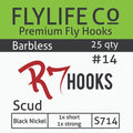 FLY LIFE CO - R7 SCUD HOOK