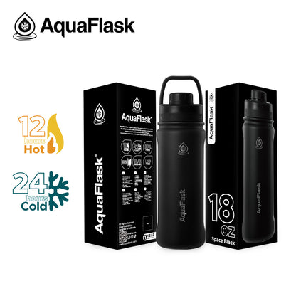 AquaFlask Original Vacuum Insulated Water Bottles 530ml (18oz)