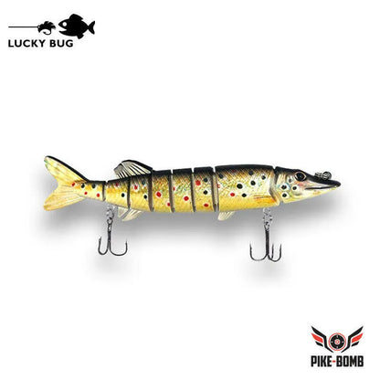 Lucky Bug 5" Pike Bomb Lures Speckled Trout