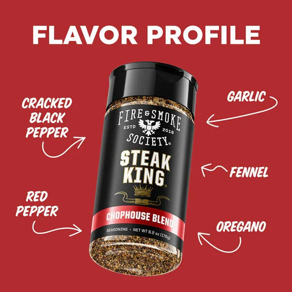 Fire & Smoke Society Steak King Chophouse Blend