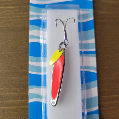 Swedish Pimple #3 Jigging Lures 1/5oz Fluorescent Orange