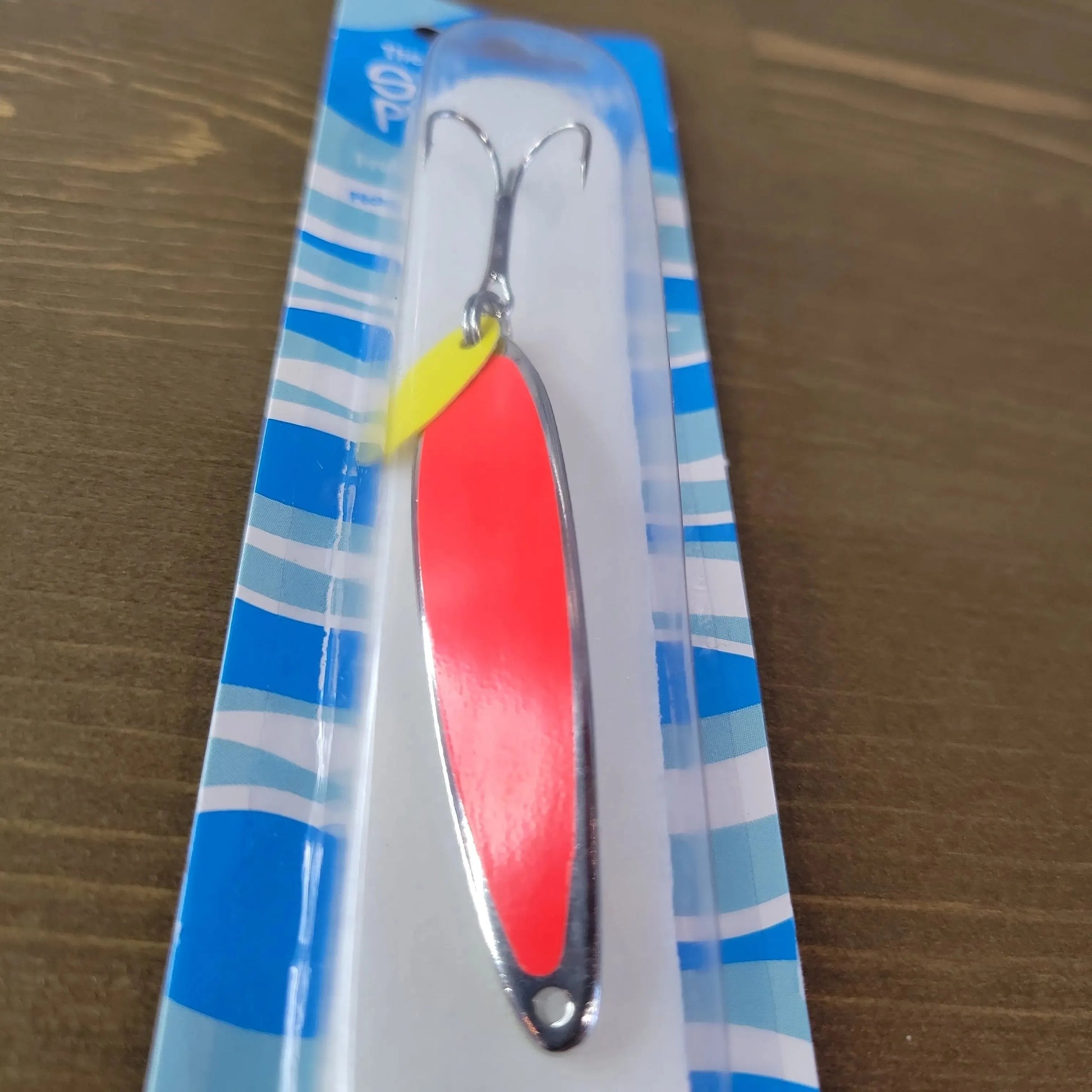 Swedish Pimple #7 Jigging Lure 3/4oz Fluorescent Orange